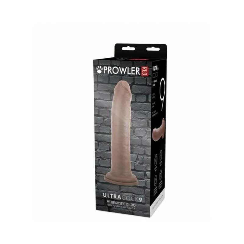 Prowler RED Ultra Cock 9 in. Realistic Dildo Caramel
